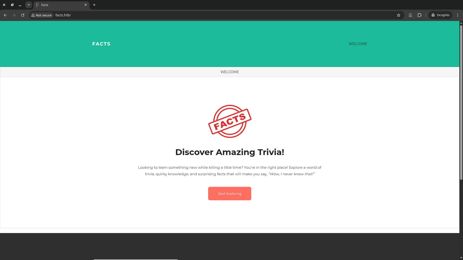 Landing Page