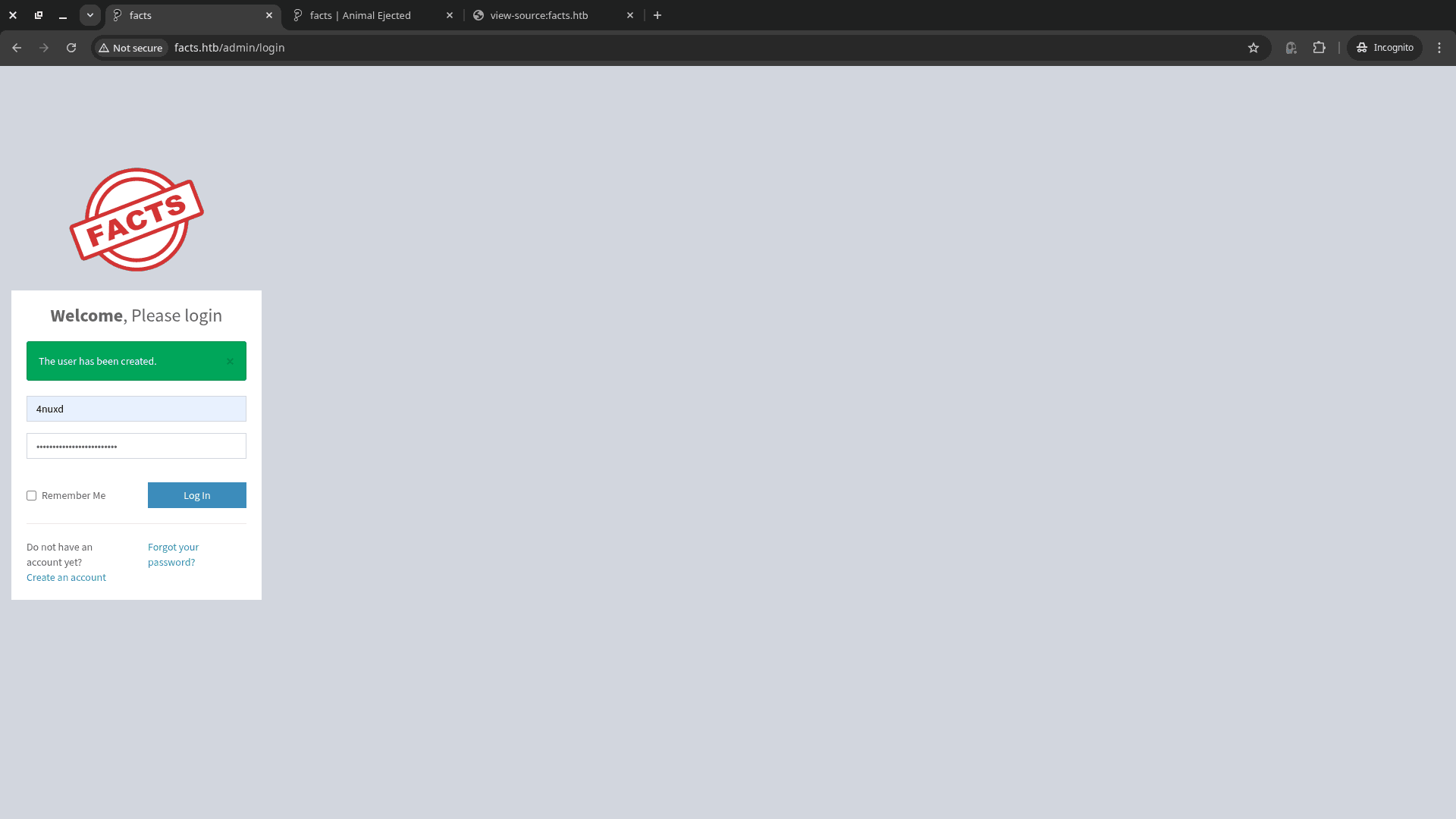 Dashboard Access