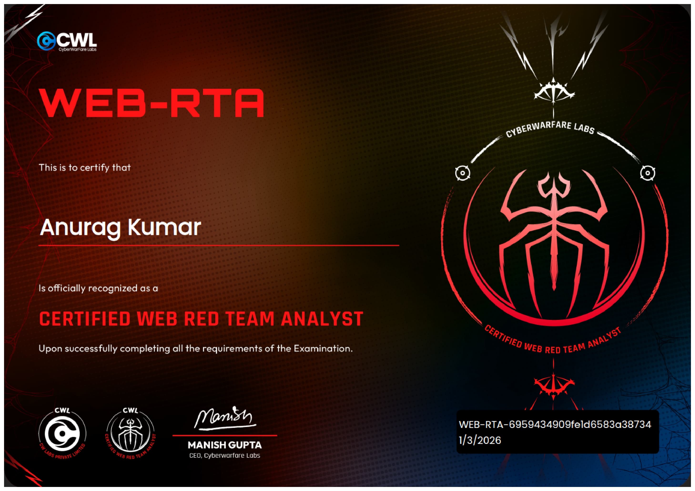 Web-RTA